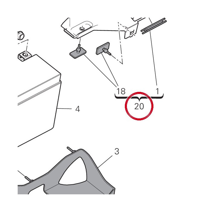 Assieme coperchio 247P4072A — réf. 247P4072A | Ducati Store