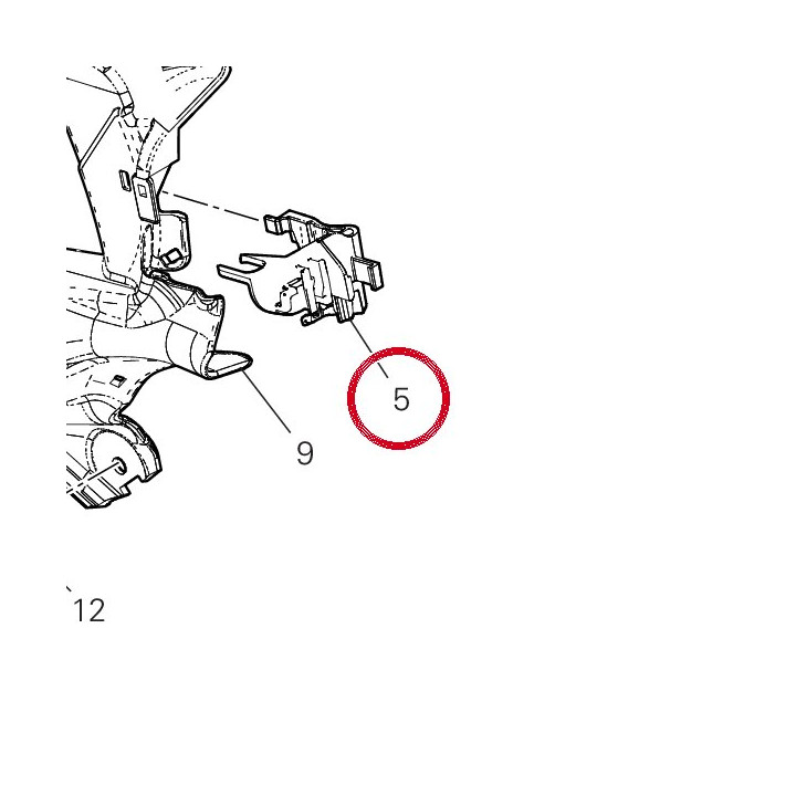 Support connecteur — réf. 82913961AA | Ducati Store