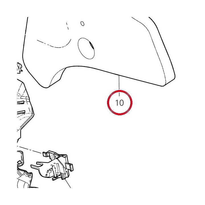 Panneau insonorisant — réf. 48612453AA | Ducati Store