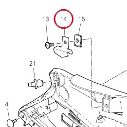 Equerre 8301B041AA — réf. 8301B041AA | Ducati Store