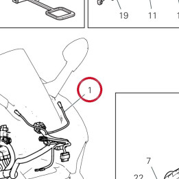 C╢blage principal 5101D691D — réf. 5101D691D | Ducati Store