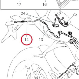 Câblage Porte-Balai — réf. 5101G101B | Ducati Store