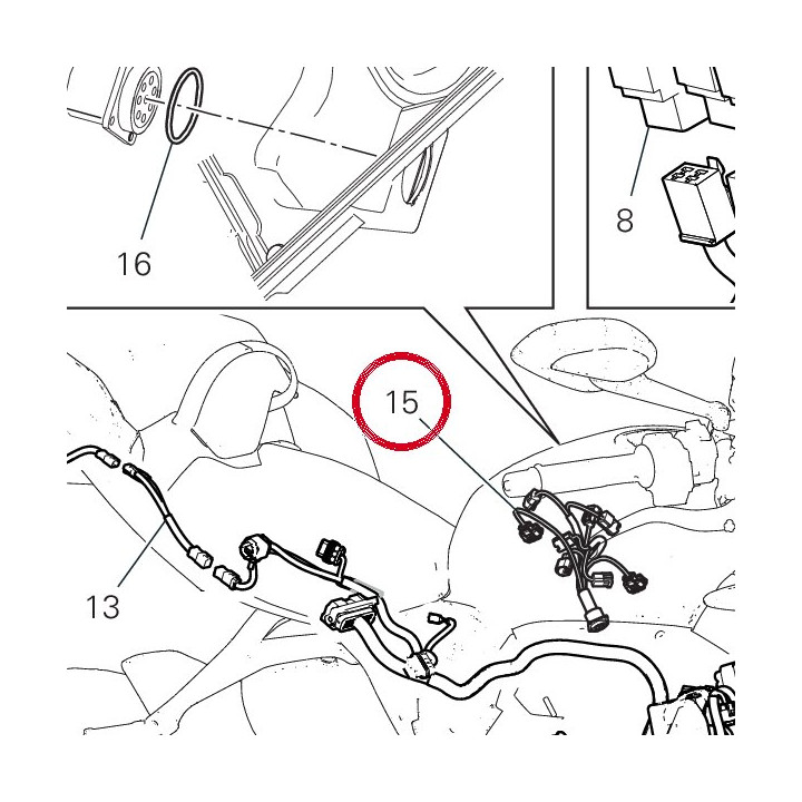 Câblage D'Injection — réf. 5101G091B | Ducati Store