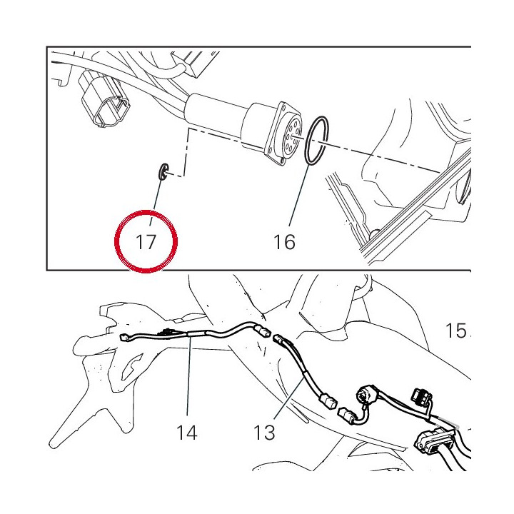 Couronne 85041811A — réf. 85041811A | Ducati Store