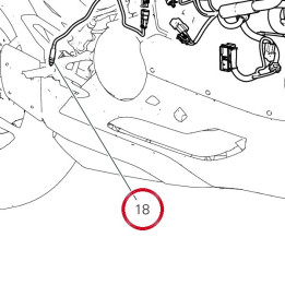 Interrupteur stop arrière — réf. 53940035A | Ducati Store