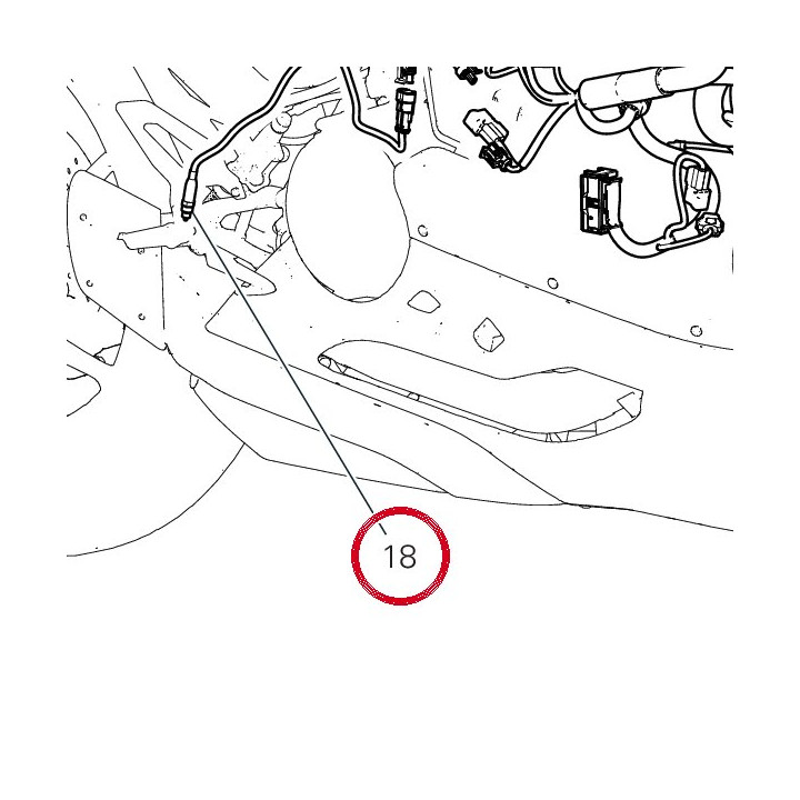 Interrupteur stop arrière — réf. 53940035A | Ducati Store