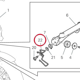 Guide tuyau 88111351A — réf. 88111351A | Ducati Store