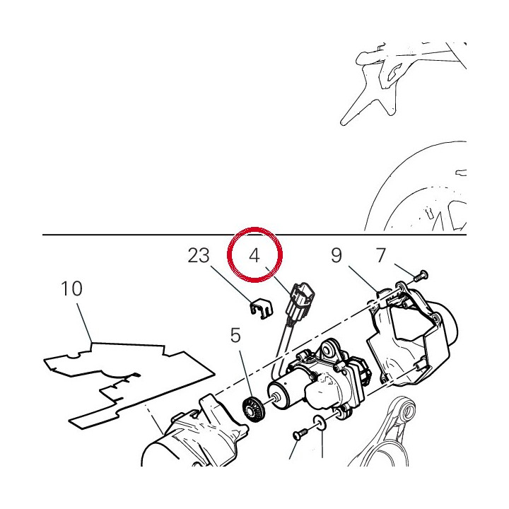 Moteur électrique soupape — réf. 59340301C | Ducati Store