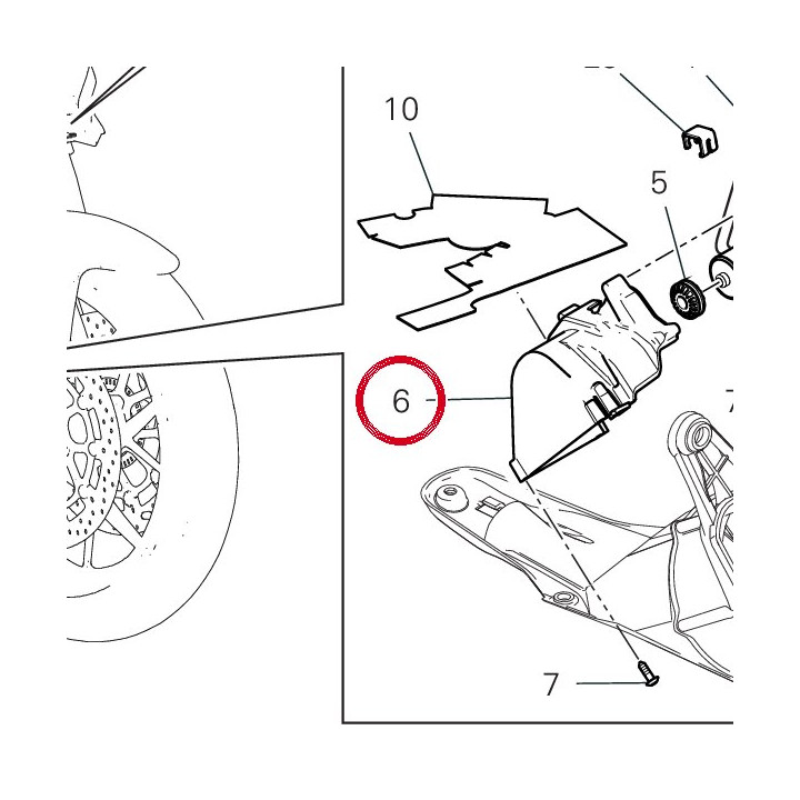 Couvercle 46016561A — réf. 46016561A | Ducati Store