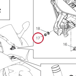 Ecrou 74841051A — réf. 74841051A | Ducati Store