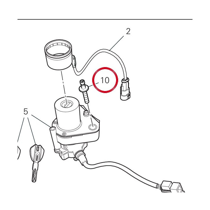 Vis special 77916811AA — réf. 77916811AA | Ducati Store