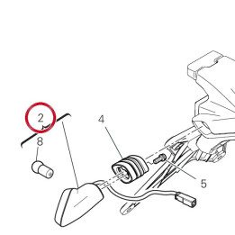 Clignotant avant — réf. 53010226A | Ducati Store
