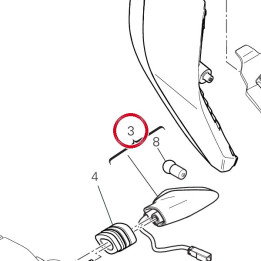 Clignotant avant — réf. 53010236A | Ducati Store