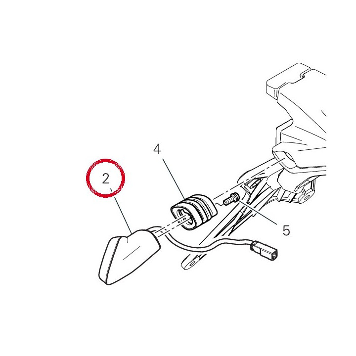 Clignotant avant — réf. 53010333B | Ducati Store