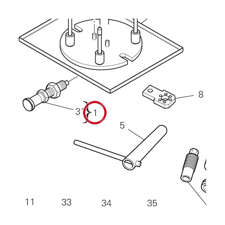Base pour le montage — réf. 887133422 | Ducati Store