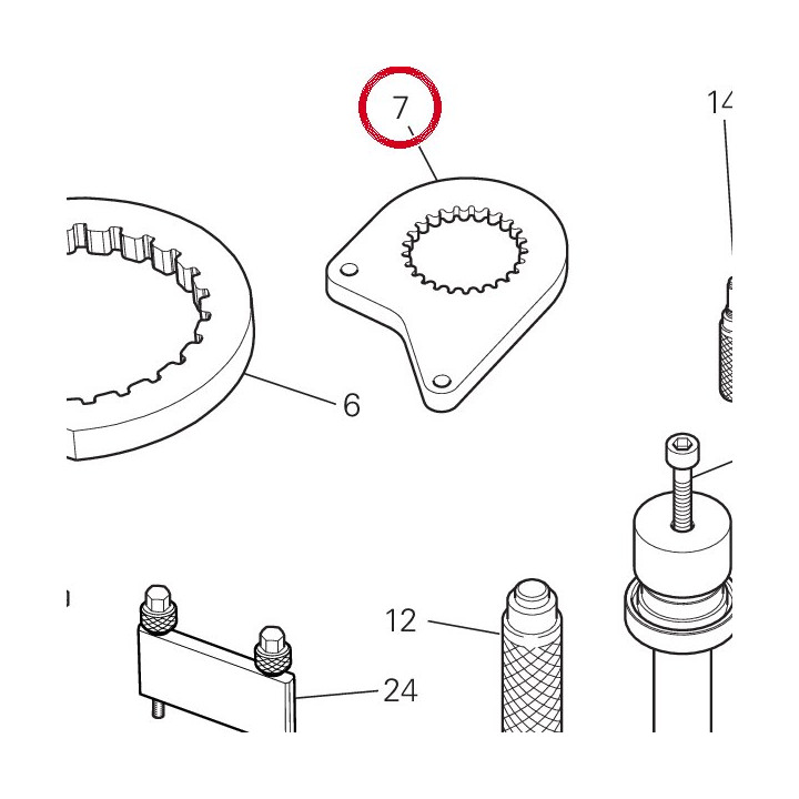 Outil de reaction — réf. 887134970 | Ducati Store