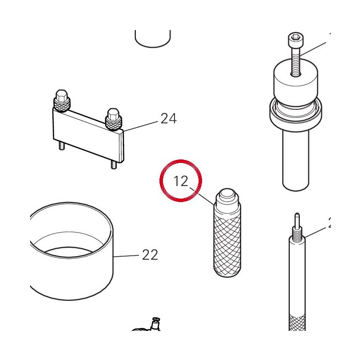 Poincon pour introduction — réf. 887133511 | Ducati Store