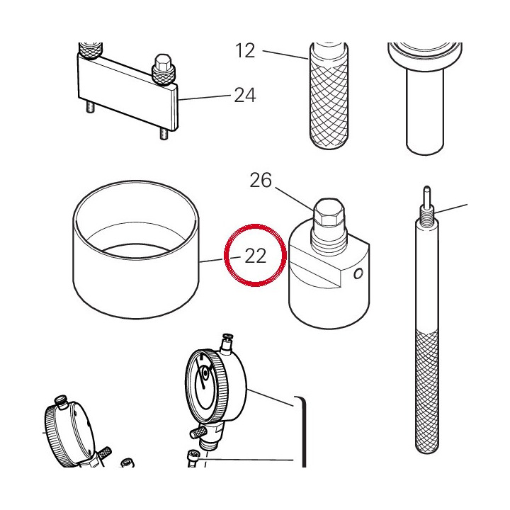 Outil pour assemblage — réf. 887134308 | Ducati Store