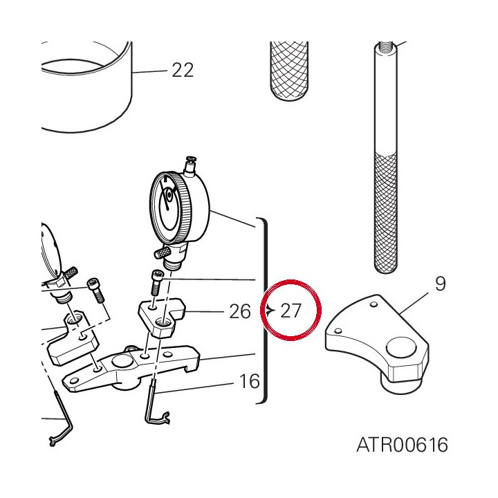 Calibre levee soupape — réf. 887651632 | Ducati Store