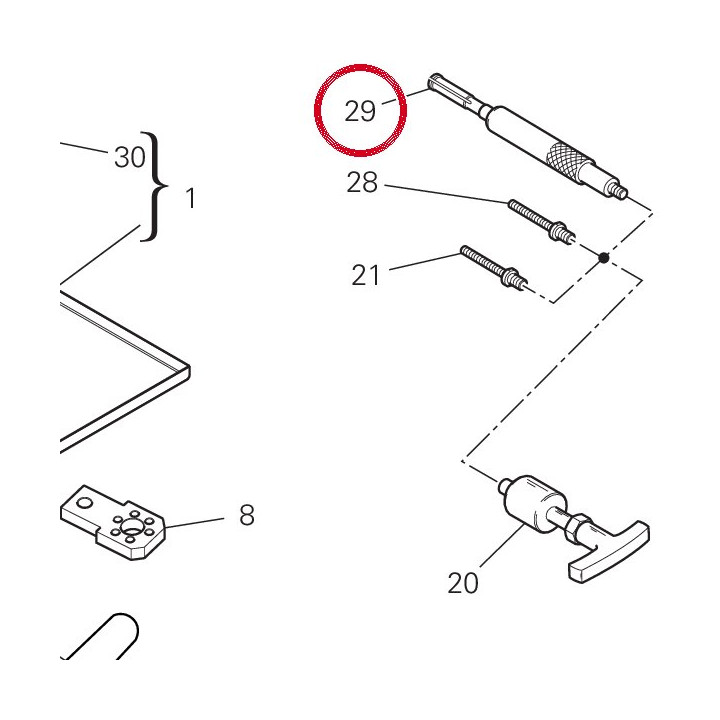 Outil demontage axe — réf. 887133517 | Ducati Store