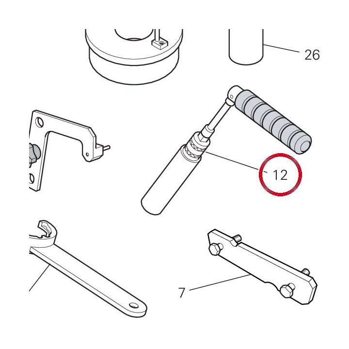 Clef bouje 887132877 — réf. 887132877 | Ducati Store