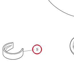 Entretoise fourreau fourche — réf. 887134486 | Ducati Store