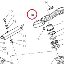 Tête de direction — réf. 34111872AA | Ducati Store