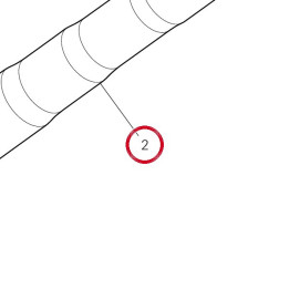 Fourche complète gauche — réf. 34521053A | Ducati Store