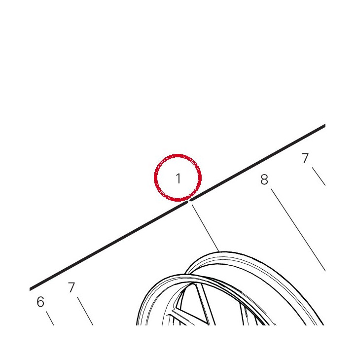 Jante roue av. 50122341AD — réf. 50122341AD | Ducati Store