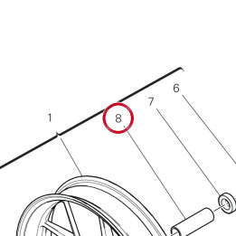 Entretoise interne — réf. 71413341AA | Ducati Store