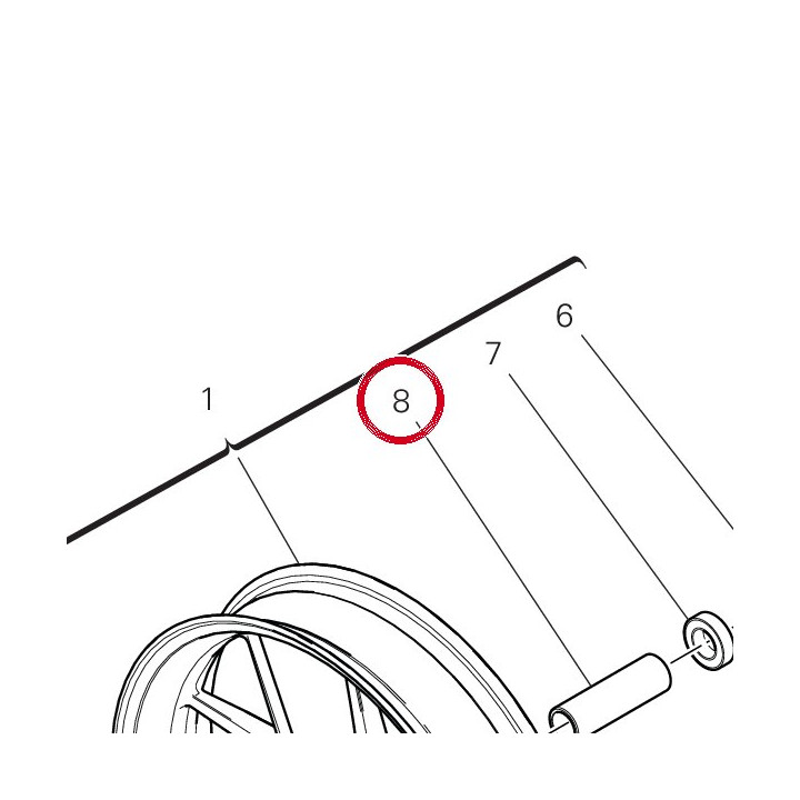 Entretoise interne — réf. 71413341AA | Ducati Store