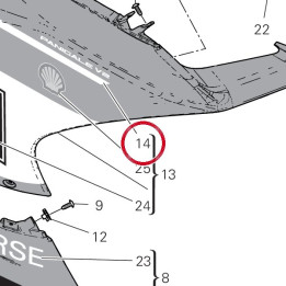 Decalcomanie Panigale V2 — réf. 4381G051A | Ducati Store