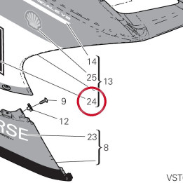Decalcomanie "21" 4381G151A — réf. 4381G151A | Ducati Store