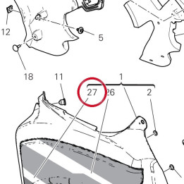 Decalcomanie inférieur — réf. 4381G071A | Ducati Store