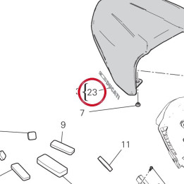 Decalcomanie drapeau ita — réf. 4381D891C | Ducati Store