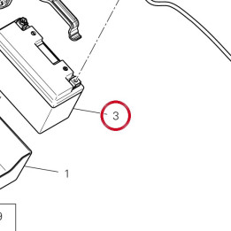 Batterie 39540601A — réf. 39540601A | Ducati Store