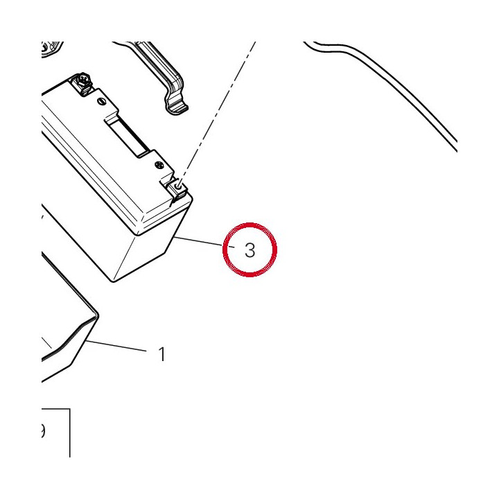 Batterie 39540601A — réf. 39540601A | Ducati Store