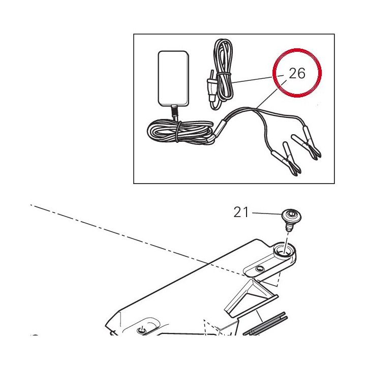 Chargeur batterie 69924821A — réf. 69924821A | Ducati Store