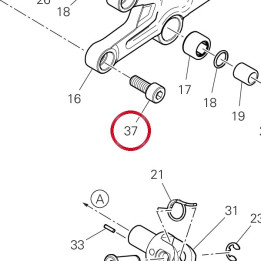 Vis special M8 97611181A — réf. 97611181A | Ducati Store