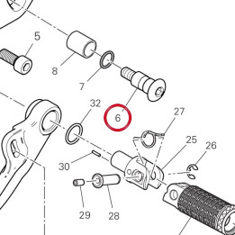 Pivot 97612211AA — réf. 97612211AA | Ducati Store