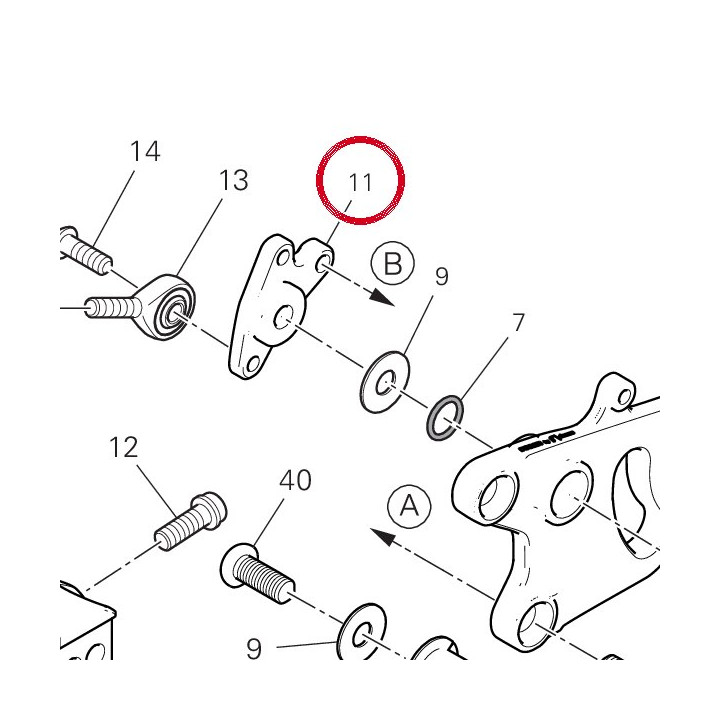 Culbuteur boîte — réf. 96211561AA | Ducati Store