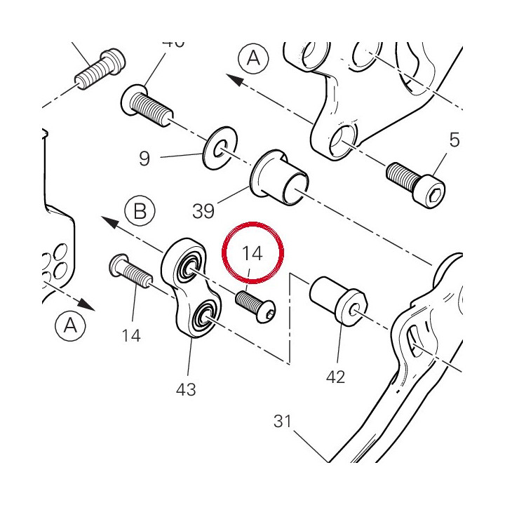 Vis 77550218CA — réf. 77550218CA | Ducati Store