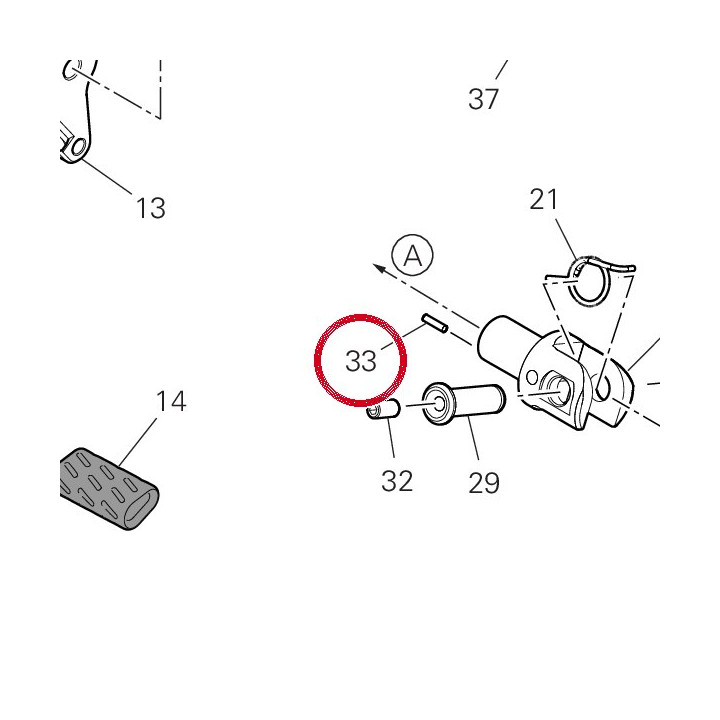 Goupille 86050041A — réf. 86050041A | Ducati Store