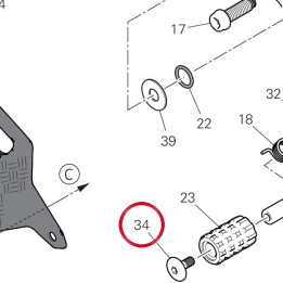 Vis tbei M5X12 77914871B — réf. 77914871B | Ducati Store