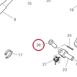 Pivot levier frein 96211261A — réf. 96211261A | Ducati Store
