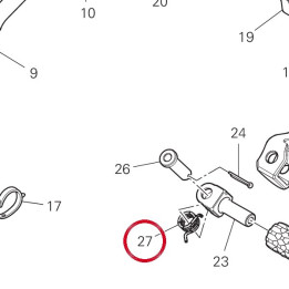 Ressort, rappel pédale — réf. 96211271A | Ducati Store