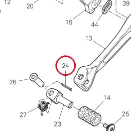 Goupille 68540071A — réf. 68540071A | Ducati Store