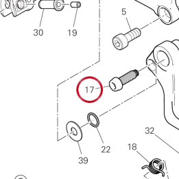 Vis special M6X20 — réf. 97612101AA | Ducati Store