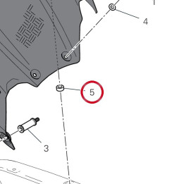 Entretoise 969A9912B — réf. 969A9912B | Ducati Store