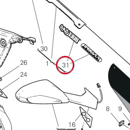 Decalco “bulegas” vetro — réf. 4381K551A | Ducati Store